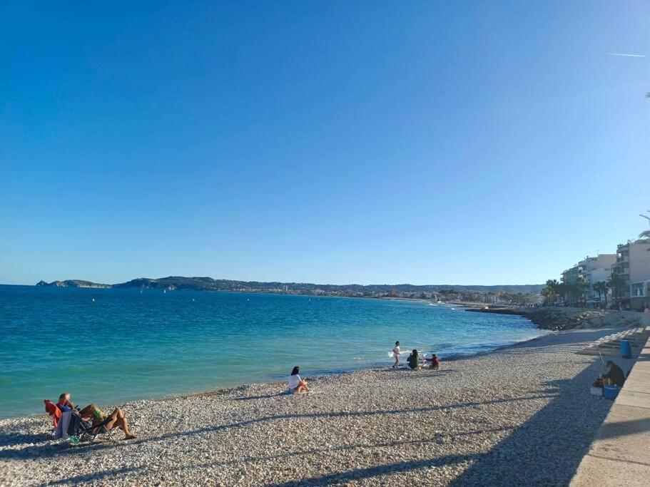 Javea Port Townhouse With Amazing Sea Views & Communal Pool Villa Buitenkant foto