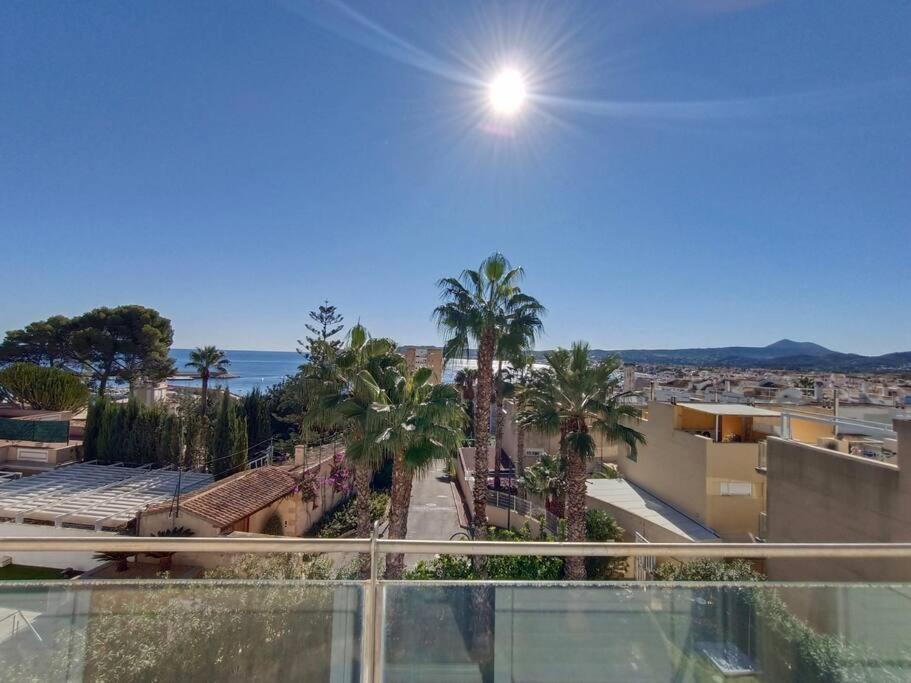 Javea Port Townhouse With Amazing Sea Views & Communal Pool Villa Buitenkant foto